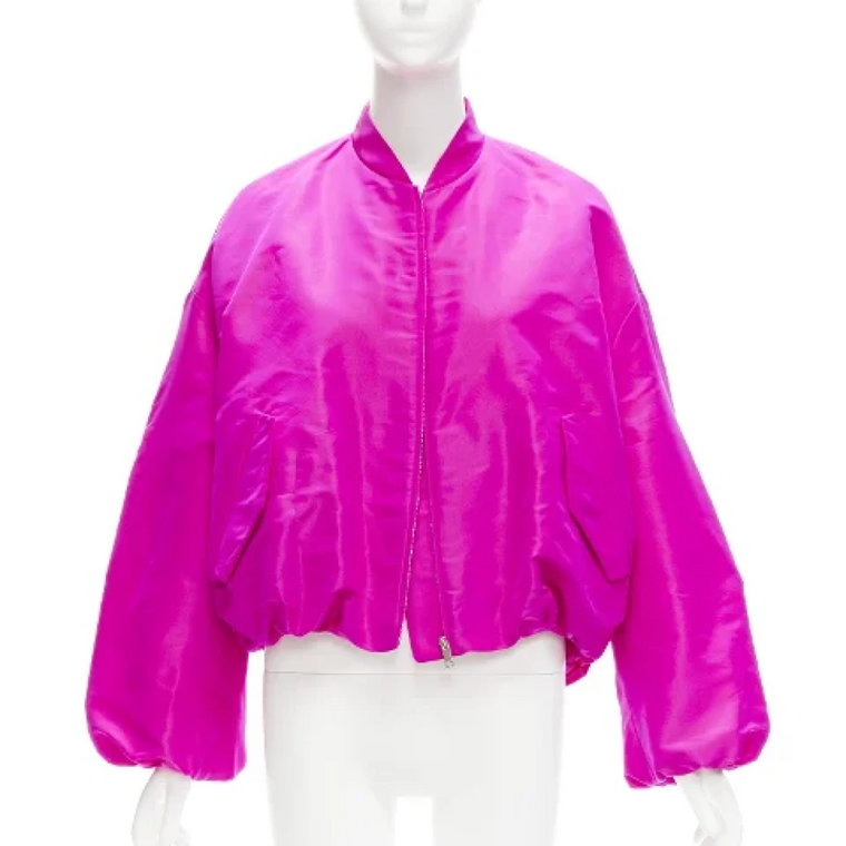 Pre-owned Silk outerwear Valentino Vintage