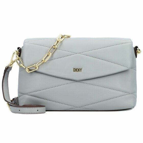 DKNY Eve Torba na ramię Skórzany 25 cm grey melange