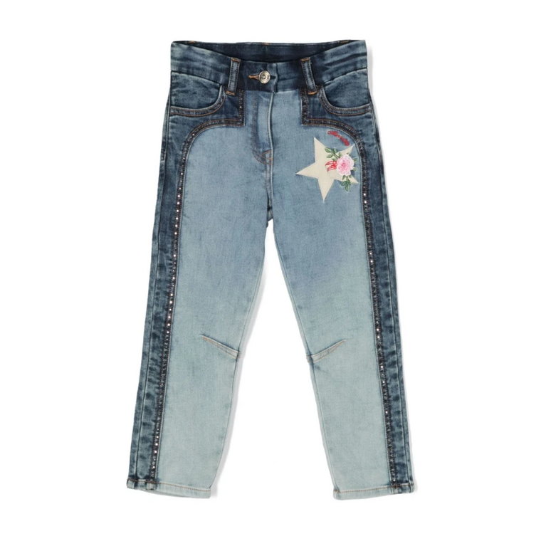 Dziewczęce Jeansy Rodeo Denim Monnalisa