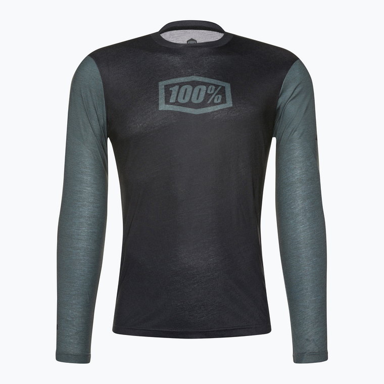 Longsleeve rowerowy męski 100% Airmatic black