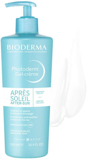 Kojący krem-żel po opalaniu Bioderma Photoderm After Sun Gel-Cream Sensitive Skin 500 ml (3701129803837). Kosmetyki do ochrony przeciwsłonecznej