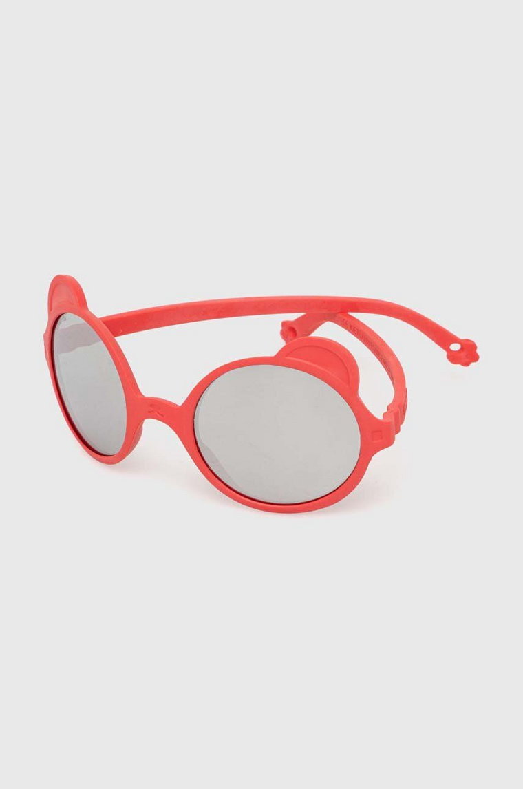 Ki ET LA okulary przeciwsłoneczne dziecięce Ourson kolor czerwony