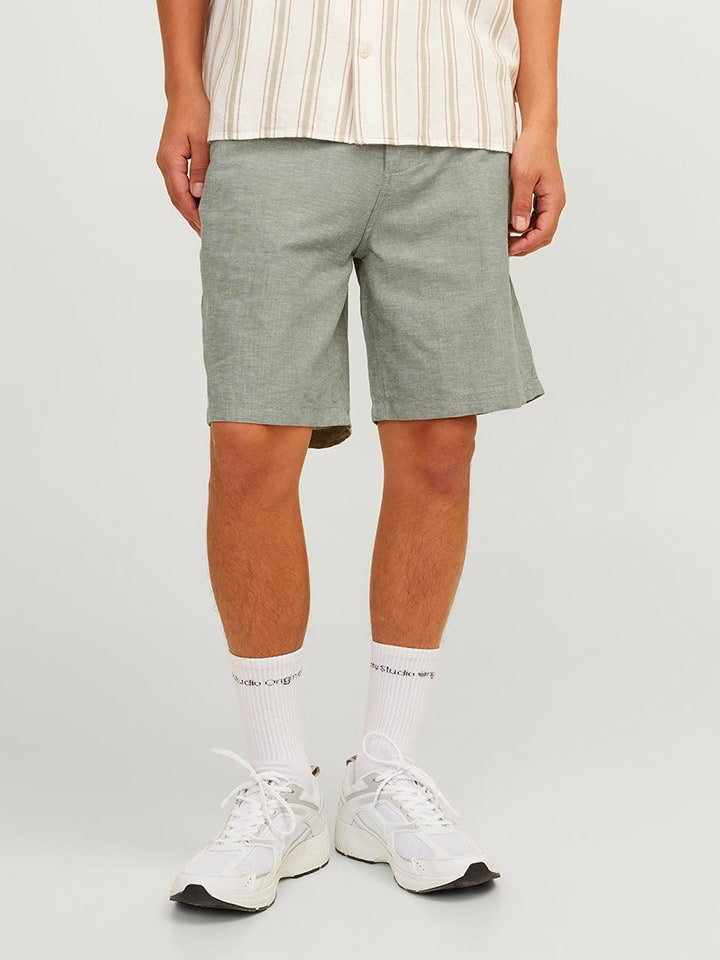 Jack & Jones Szorty "Stace" w kolorze szarym