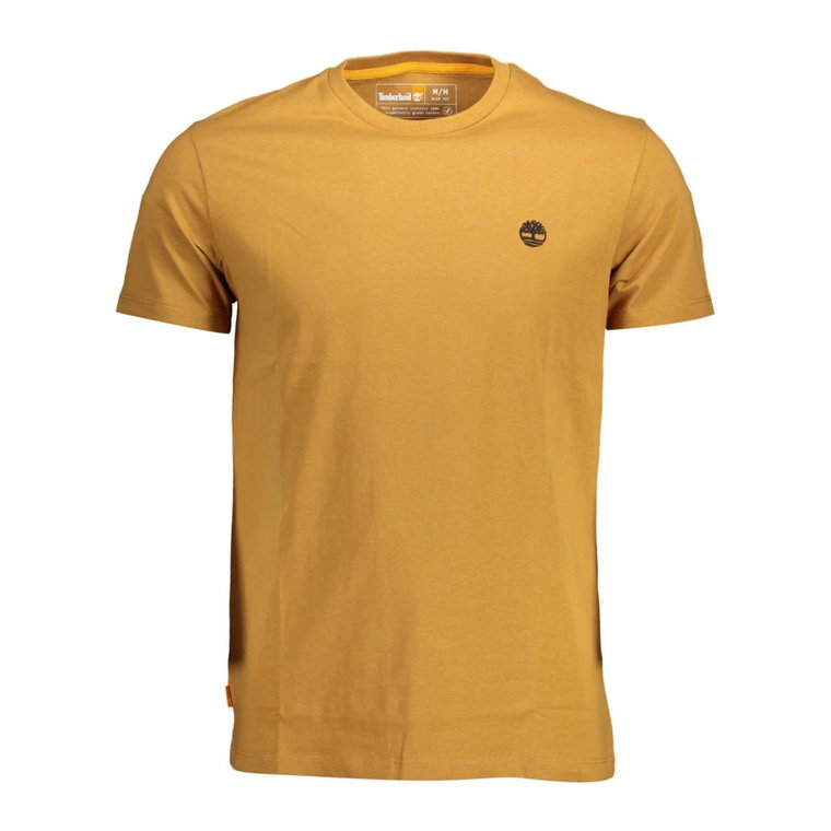 Brązowy Bawełniany T-shirt Timberland