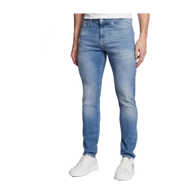 Casual Stone Washed Skinny Jeans Calvin Klein