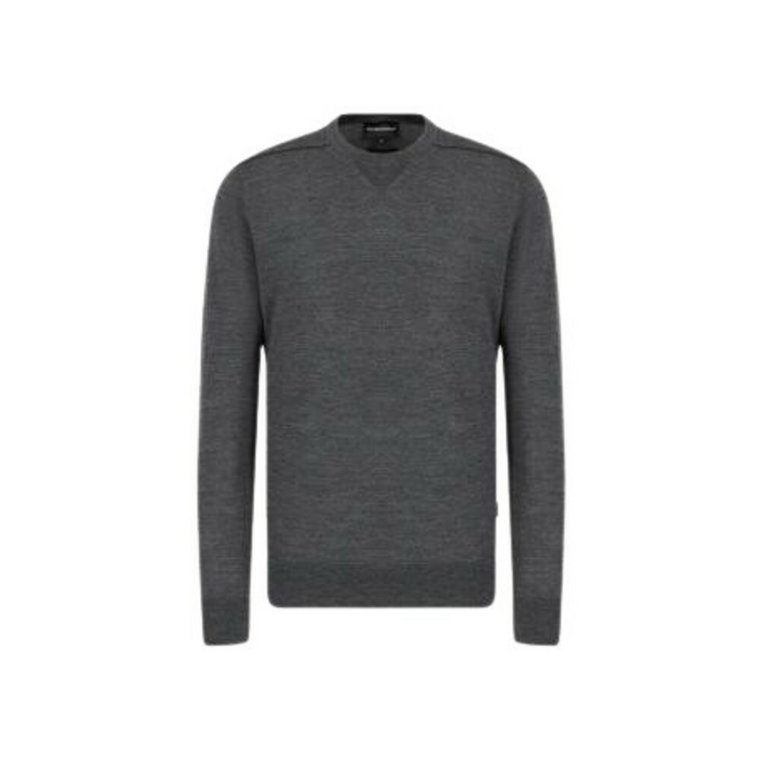 Sweter z okrągłym dekoltem Emporio Armani