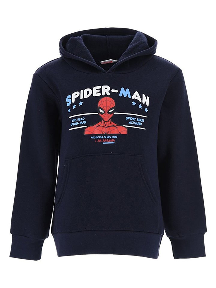 Spiderman Bluza "Spider-Man" w kolorze granatowym