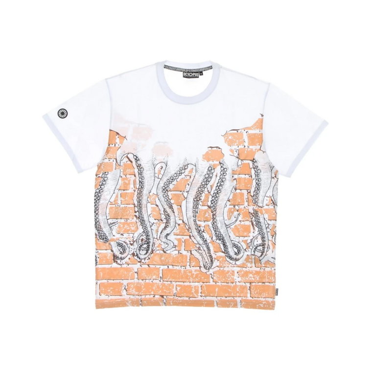 T-shirt z cegły Octopus