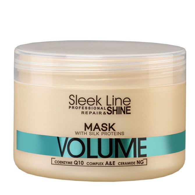 Stapiz Sleek Line Repair Volume Mask maska do włosów z jedwabiem zwiększająca objętość 250ml