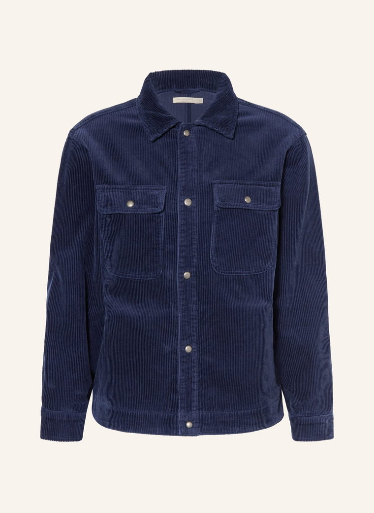 Allsaints Overjacket Ze Sztruksu Castleford blau