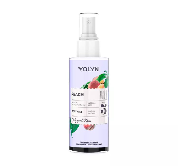 YOLYN MGIEŁKA DO CIAŁA PEACH 200ML