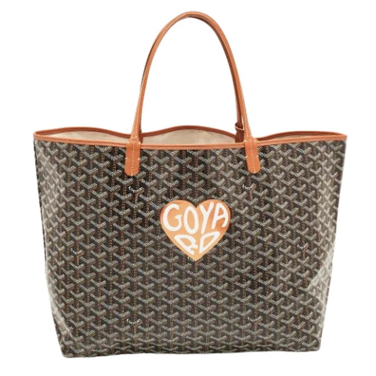 Pre-owned Leather totes Goyard Vintage