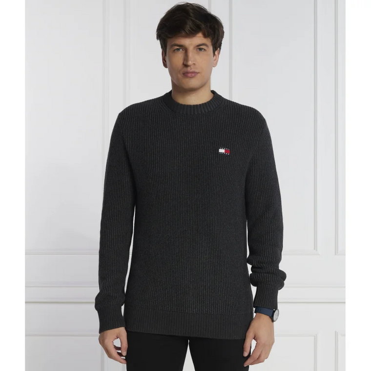 Tommy Jeans Sweter TONAL XS BADGE | Regular Fit