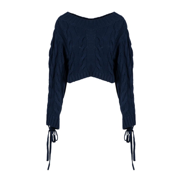 Cable Lace Up Jumper Kenzo
