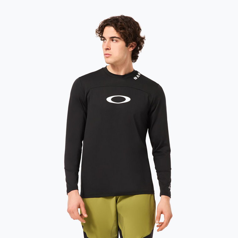 Longsleeve rowerowy męski Oakley Free Ride RC blackout