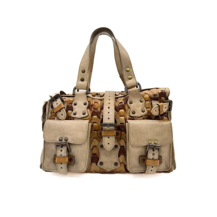 Pre-owned Canvas shoulder-bags Mulberry Pre-owned