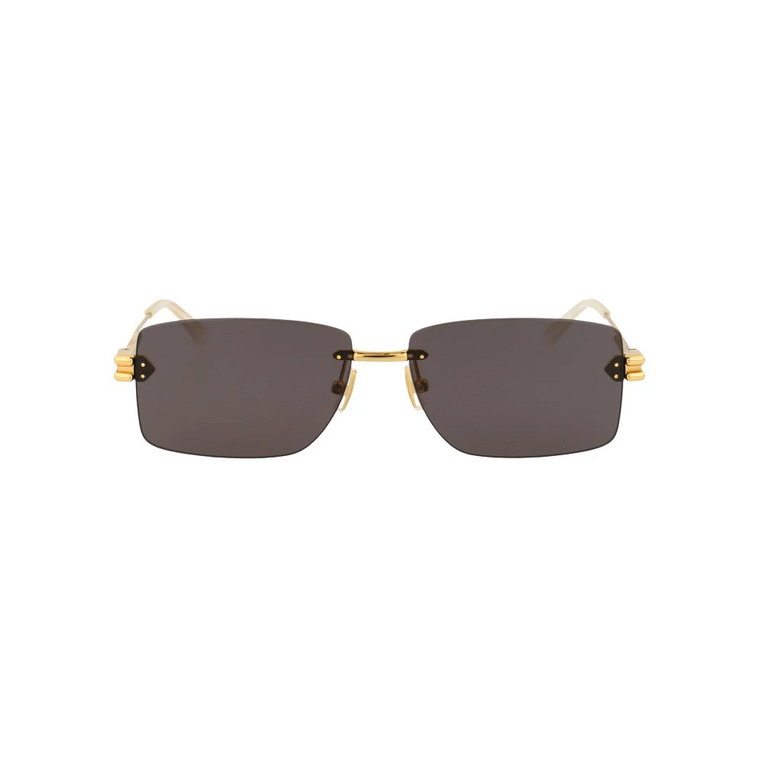 Gold/Dark Grey Sunglasses Bottega Veneta