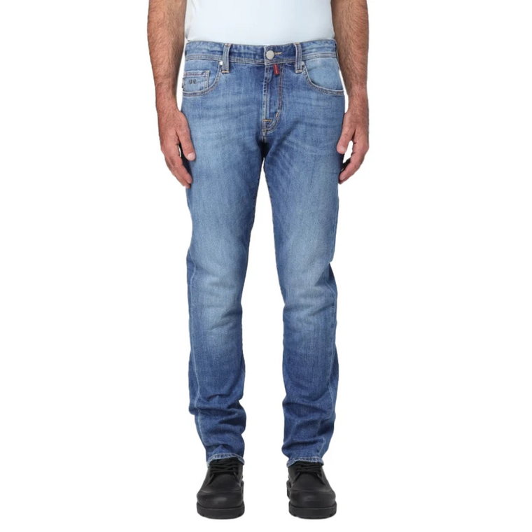 Męskie jeansy wysokiej jakości regular fit Tramarossa