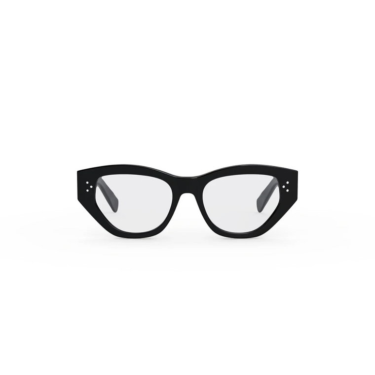 Kwadratowe okulary w stylu kocich oczu z progresywnymi soczewkami Celine