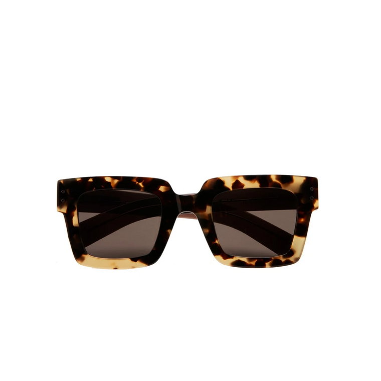 Okulary Przeciwsłoneczne Thayer w Kształcie Kwadratu w Brązowym Tortoise Kaleos