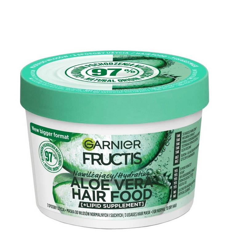 Fructis Hair Food Maska do włosów Aloe 400 ml