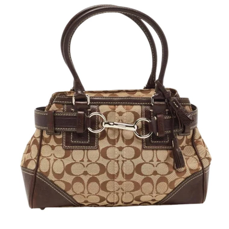 Pre-owned Fabric handbags Coach Pre-owned
