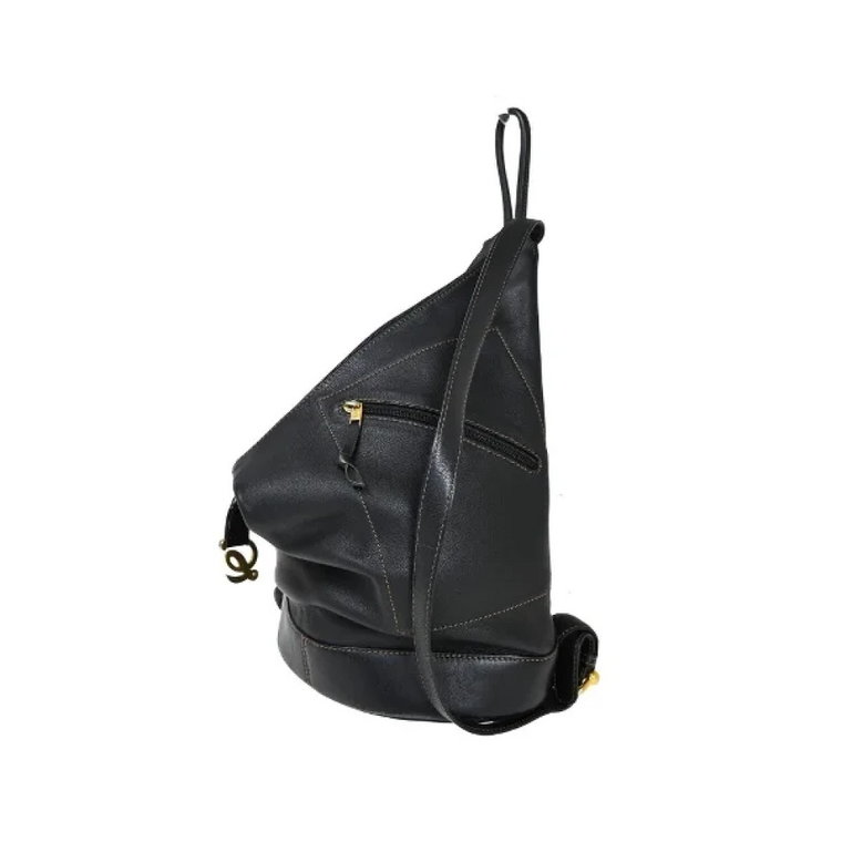 Pre-owned Leather backpacks Loewe Pre-owned