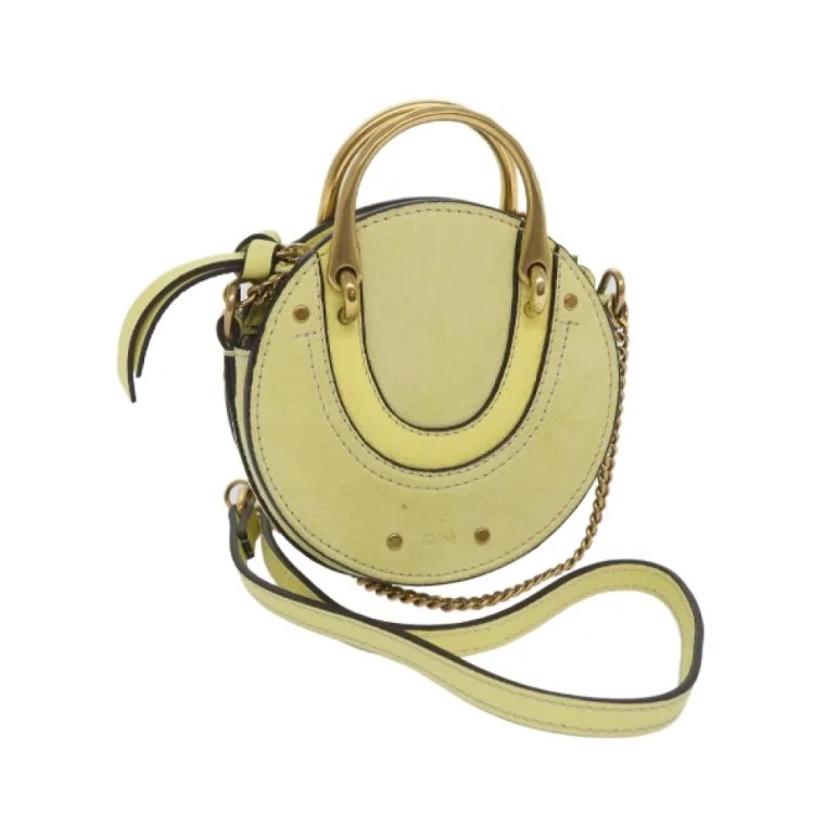 Pre-owned Suede handbags Chloé Pre-owned