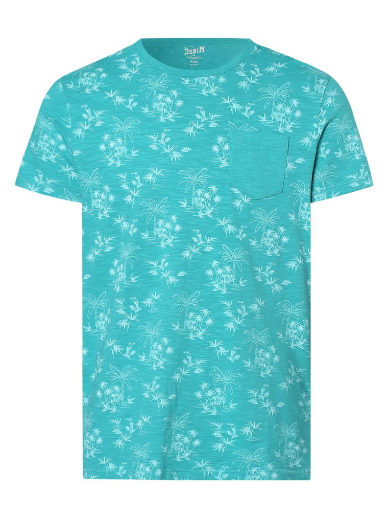 DENIM by Nils Sundström - T-shirt męski, niebieski