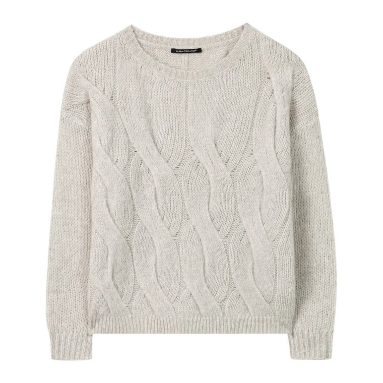 Round-neck Knitwear Luisa Cerano