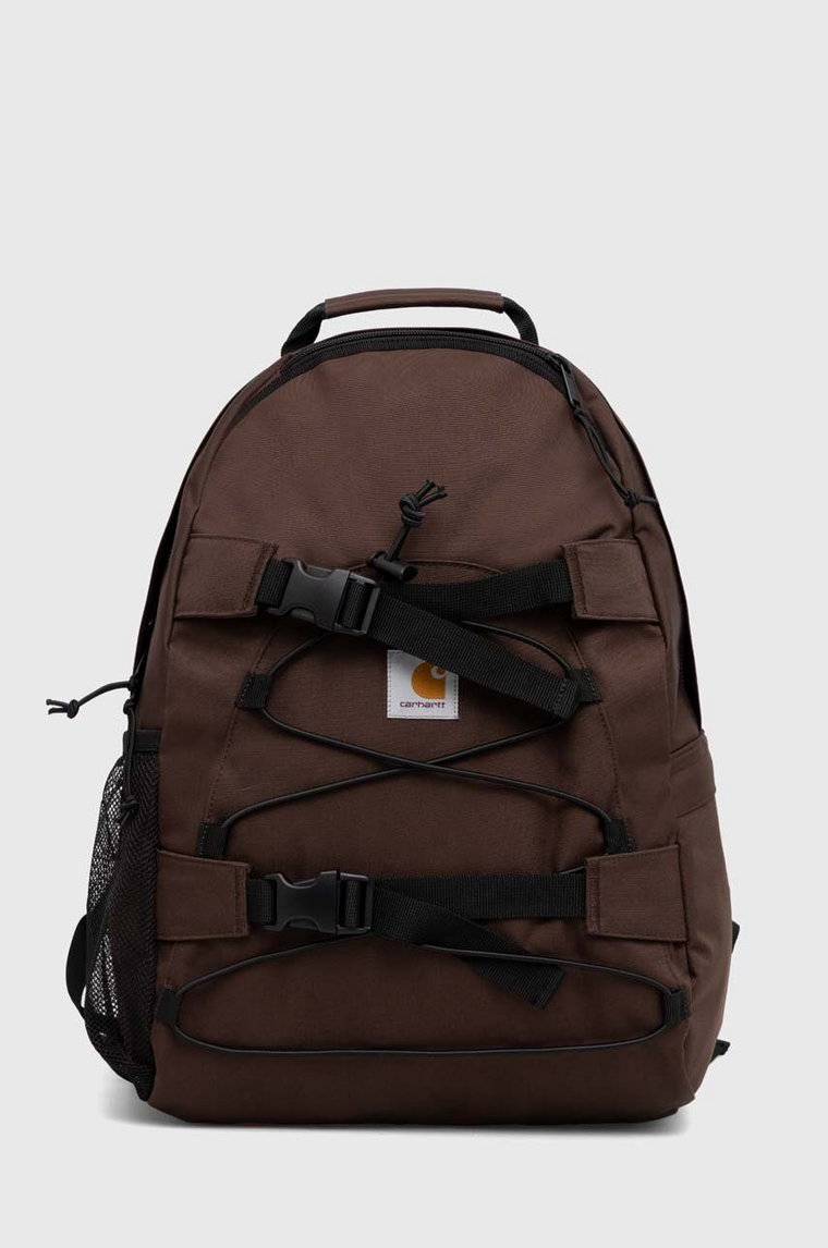 Carhartt WIP plecak Kickflip Backpack kolor brązowy duży gładki I031468.47XX