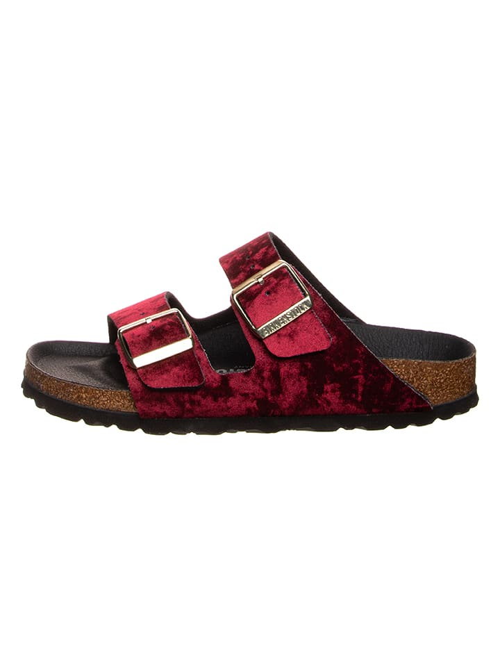 Birkenstock Klapki "Arizona" w kolorze bordowym