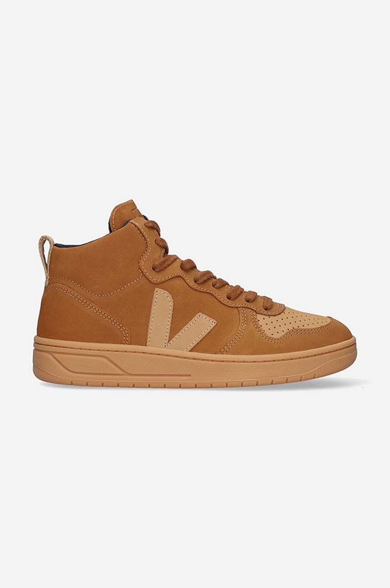 Veja sneakersy zamszowe V-15 kolor brązowy VQ132616