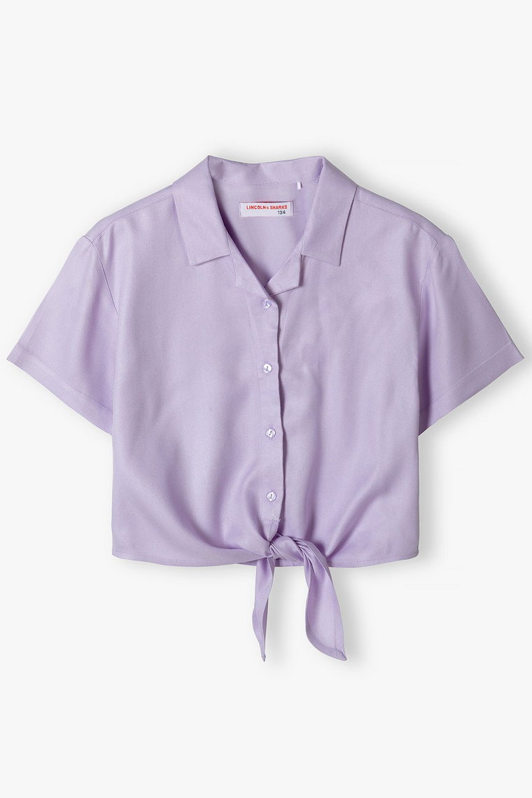 Fioletowa koszula dla dziewczynki - Lincoln&Sharks