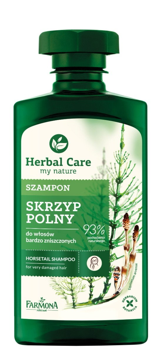 Herbal Care - Szampon do włosów Skrzyp polny 330 ml