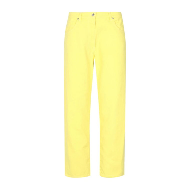 Msgm Spodnie Yellow Msgm