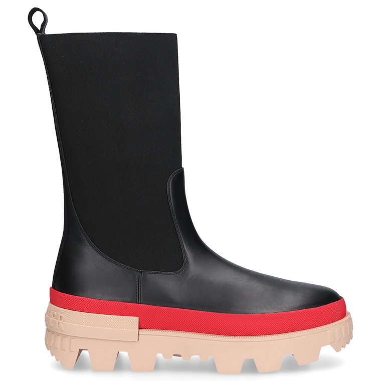 Moncler Chelsea Boots CHELSEA HIGH skóra cielęca