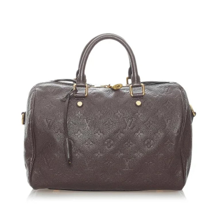 Brązowa Skórzana Torba Louis Vuitton Speedy Louis Vuitton Vintage