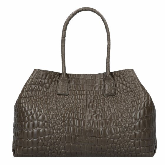 Liebeskind Chelsea Croco Shopper Bag Leather 48 cm nori green