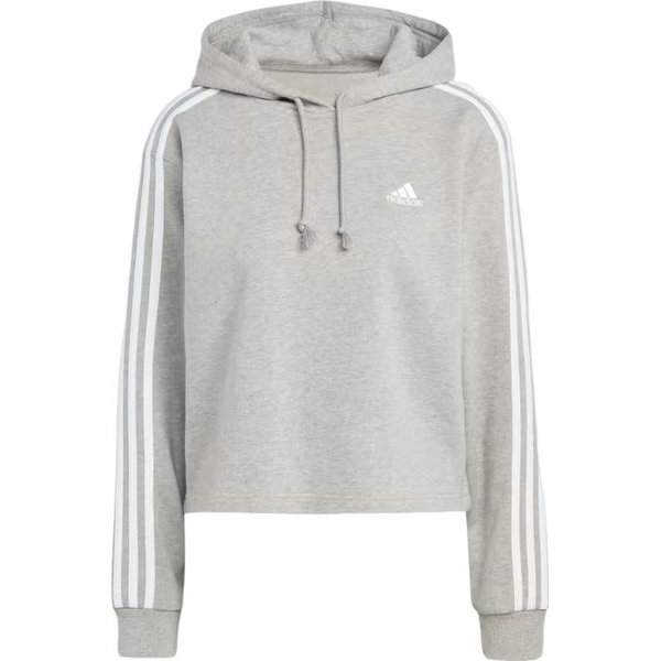 Bluza damska Essentials 3-Stripes French Terry Crop Hoodie Adidas