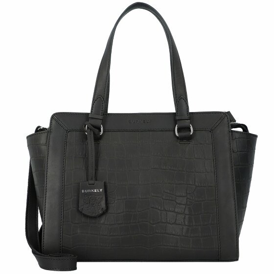 Burkely Icon Ivy Handbag Leather 29,5 cm black