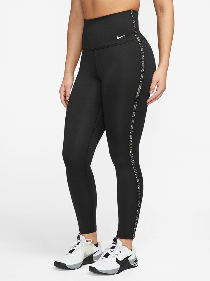 Nike Legginsy sportowe w kolorze czarnym