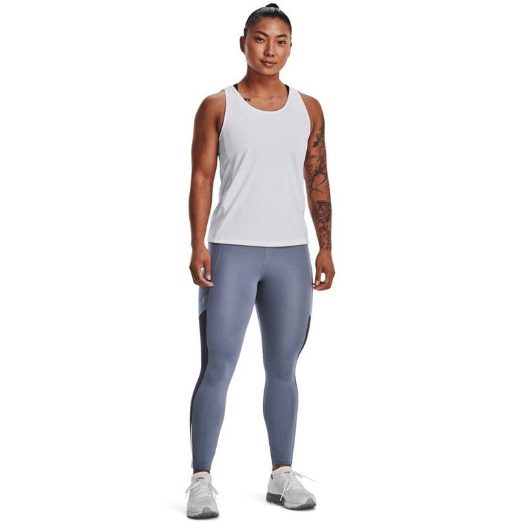 Damskie legginsy treningowe UNDER ARMOUR UA Fly Fast 3.0 Ankle Tight - szare