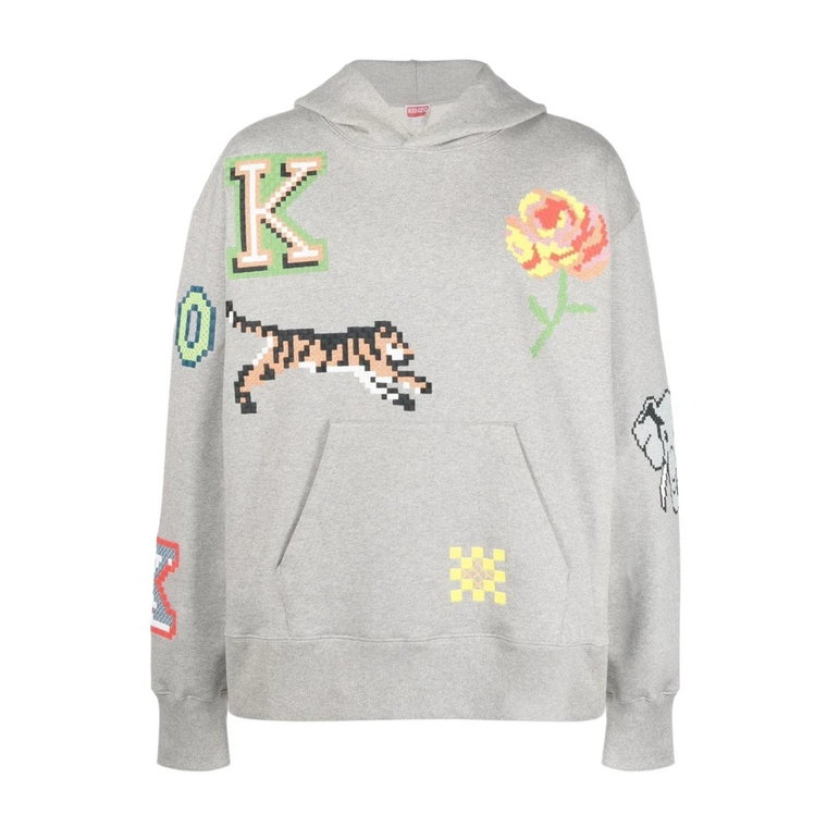 Pixel Oversize Hoodie Kenzo