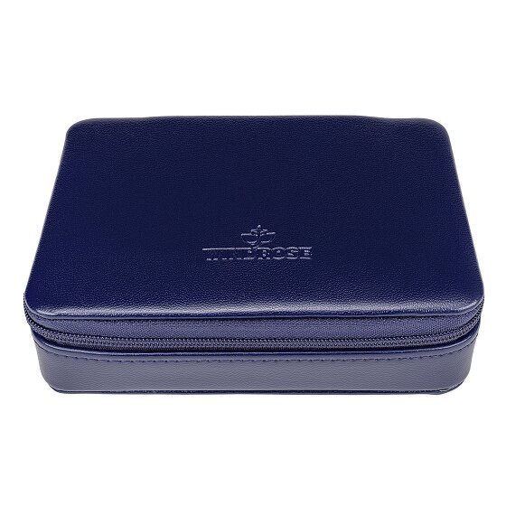 Windrose Merino Jewellery Box 14 cm dunkelblau