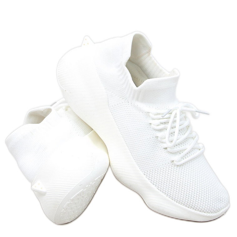 Skarpetkowe buty sportowe Desire Ben White białe