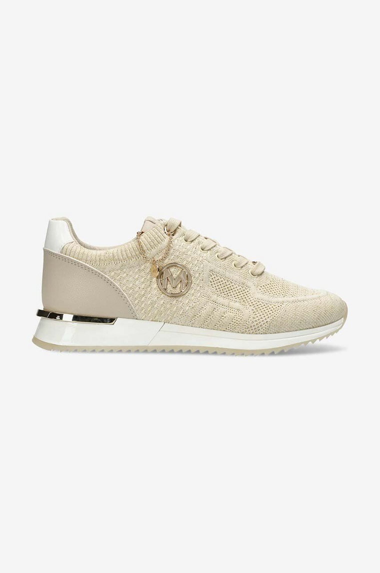 Mexx sneakersy Gitte Glitter kolor beżowy MXK040001W