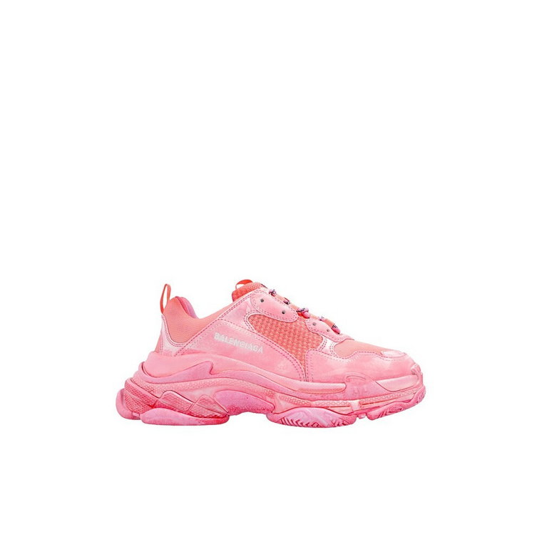 Triple S Sneakers w różowym kolorze Balenciaga