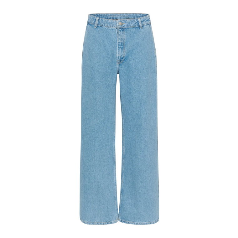 Jeansy High Wide Medium Blue Wash My Essential Wardrobe