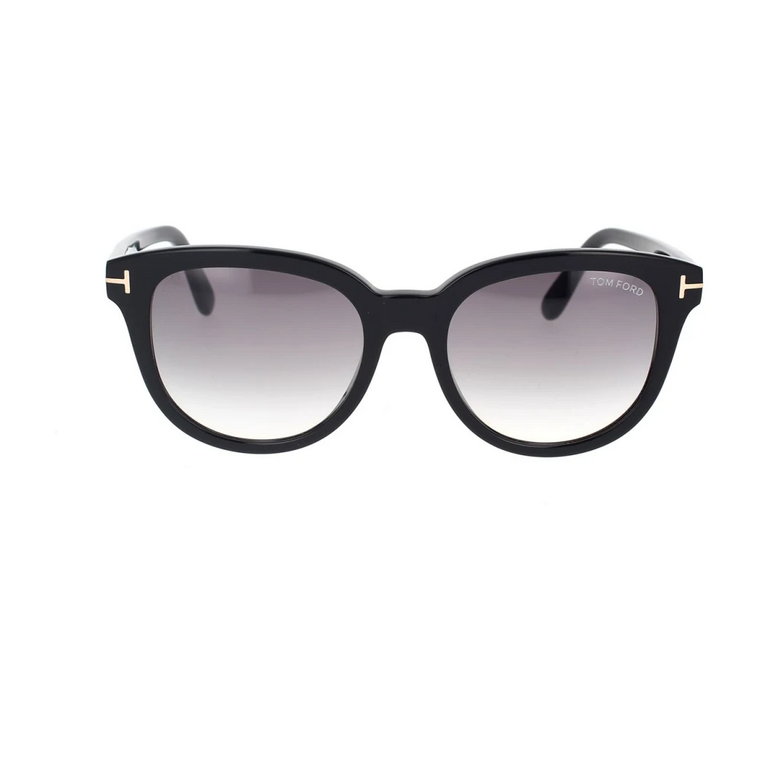 Okrągłe okulary przeciwsłoneczne Ft0914 Olivia 01B Tom Ford